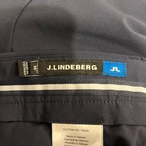 J.Lindeberg Men's Navy Golf Shorts